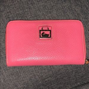 *final price* Authentic Pink Leather Dooney Wallet